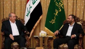 التيار الصدري يبحث مع علاوي مبادرة العاهل السعودي عبد الله بن عبد العزيز