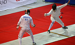 لاعبون ايرانيون بسلاح الشيش يتحفظون عن منازلة اسرائليين