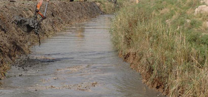 مديرية ماء كربلاء :ايصال الماء الخام الى مجمعات مائية واقعة في اذناب الانهر