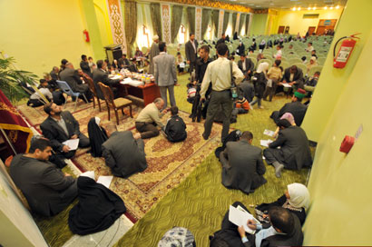 1000 طفل من العراق ودول الخليج العربي يشاركون في المسابقة الكبرى بمرقد الامام الحسين