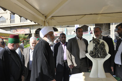 اختتام معرض النصب التذكارية لشهداء الاربعينية وتخويل اللجان المشكلة لاختيار افضل نصب