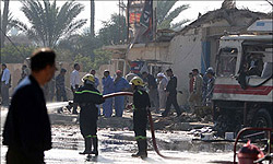 عاجل :ارهابيون يستهدفون زوارا ايرانيين بمنطقة الدورة جنوب بغداد