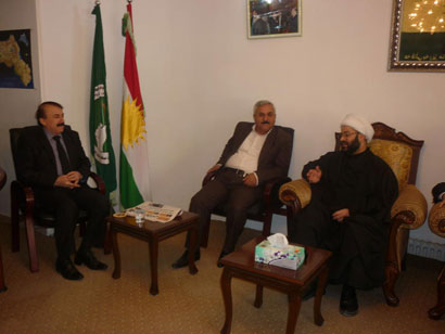 معتمد المرجع السيستاني في قضاء الهندية بكربلاء يصل كردستان لاحياء ذكرى عاشوراء ولمدة اسبوعين