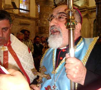 اجتماع 80 شخصية في كربلاء تطالب بأطلاق سراح المطران (فرج بولص رحو)