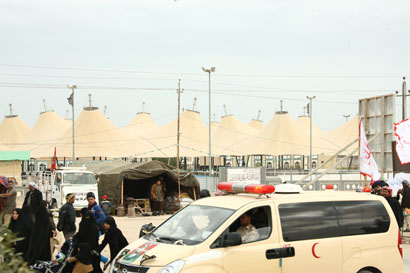 مدن الزائرين التي انجزتها وزارة البلديات تغلق ابوابها امام زوار الاربعين