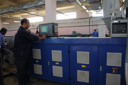 تشغيل خط انتاج انابيب (GR) الخاصة بمزارع الخضر قريباً