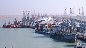 كميات كبيرة من الرز تصل ميناء ام قصر وميناء المعقل يستقبل 14 باخرة ايرانية