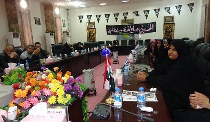 22 موظف يعتصمون في كربلاء بسبب انهاء خدماتهم بشكل مفاجئ