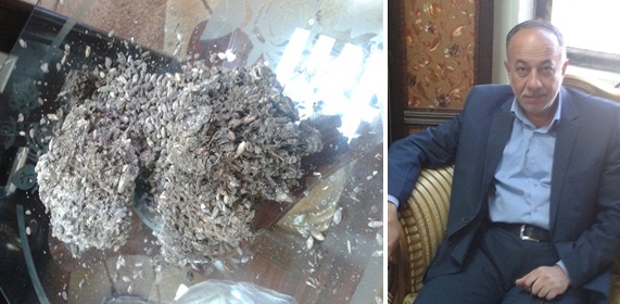 بالصور :وكالة نون تفتح ملف الحنطة الفاسدة التي وصلت الى كربلاء