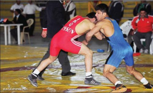 كربلاء تحرز بطولة العراق بالمصارعة الرومانية