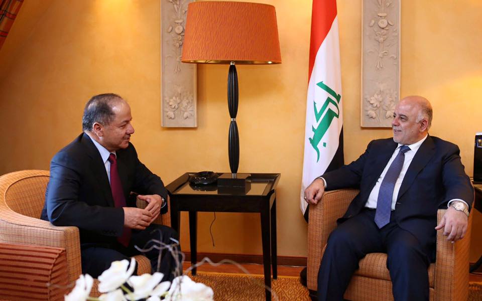 العبادي يلتقي البارزاني في ميونيخ