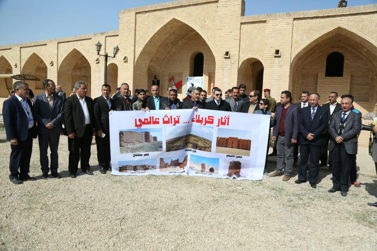 لجنة مهرجان النخيلة: السنوات القادمة ستكون عابرة للمحلية ونشكر العتبات المقدسة ومحافظ كربلاء (مصور)