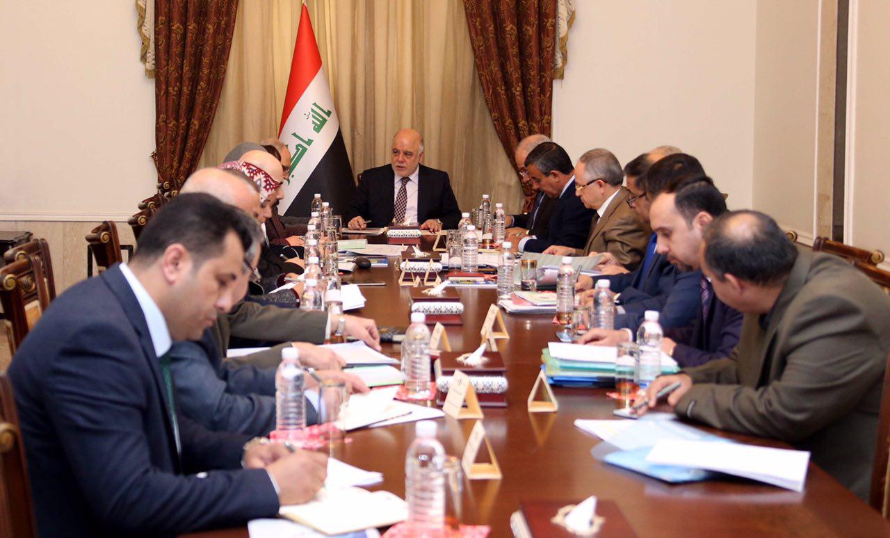 رئيس الوزراء يدعو لانجاز مشاريع الماء والصرف الصحي التي حققت نسب انجاز عالية