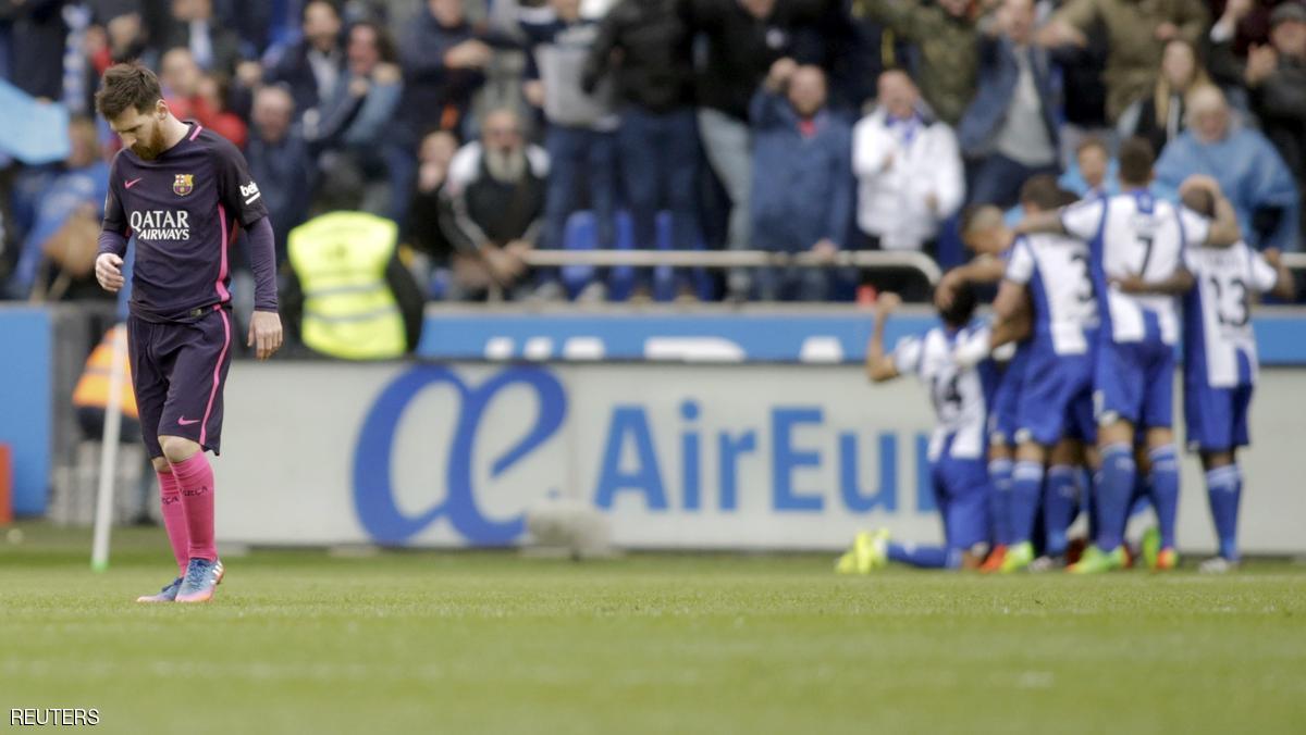 صفعة ديبورتيفو توقظ برشلونة من "الحلم"