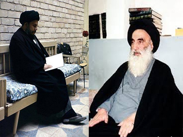 دار الشهيد الصدر الاول هي نفسها دار المرجع السيستاني منذ عام  1974 ولغاية اليوم