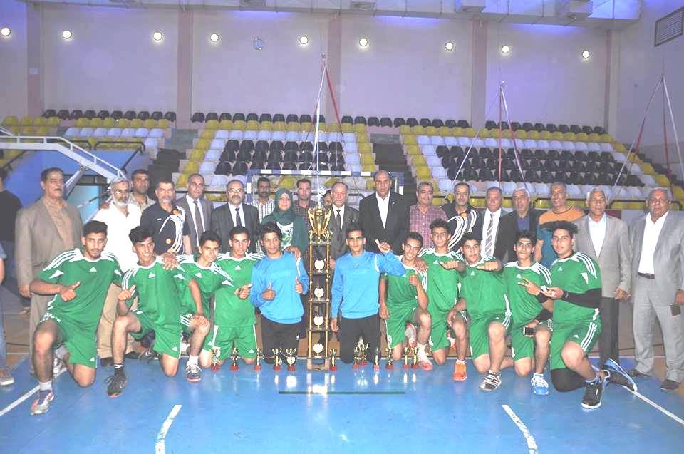 فريق تربية كربلاء يظفر بكاس بطولة العراق لكرة اليد المدرسية بمشاركة اثني عشر محافظة