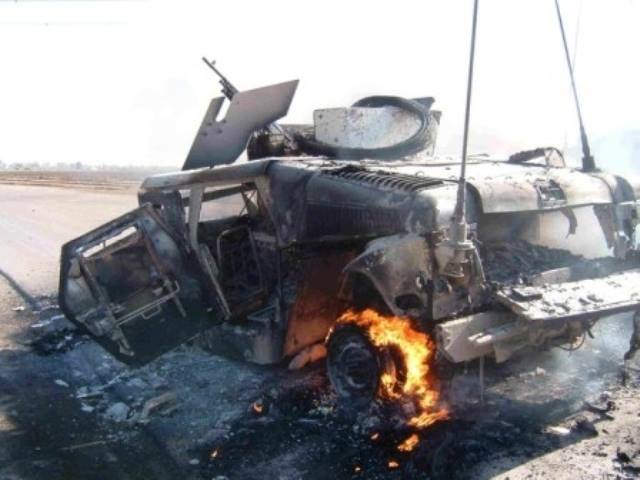 القوات الأمنية تدمر آليات مفخخة وتقتل انتحاريين داخلها بالفلوجة