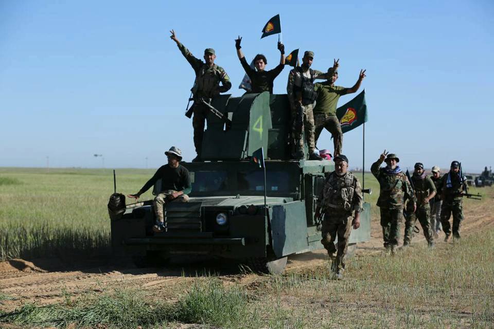 الحشد الشعبي يعلن قتل 57 ارهابياً وتحرير 9 قرى في اليوم الاول من "عمليات محمد رسول الله"