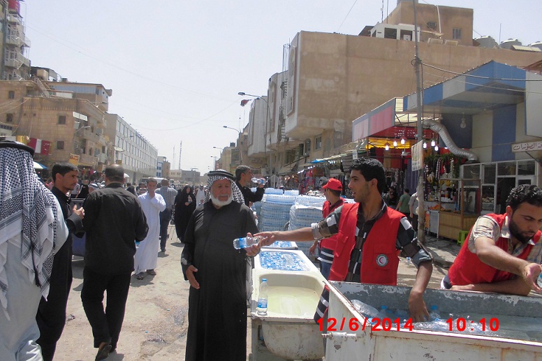بالصور :كربلاء تقدم خدماتها لزوار العتبات المقدسة