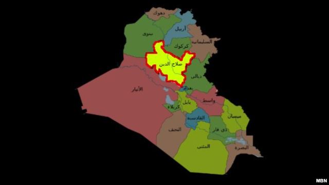 شرطة ناحية العلم ترتدي ملابس مدنية وتصطف مع العشائر لمواجهة الارهاب وطيران الجيش يدك الارهابيين في صلاح الدين