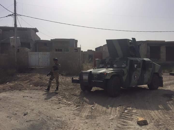 "داعش" يستهدف 14 مدنياً نازحاً من الفلوجة بعبوة ناسفة جنوب المدينة