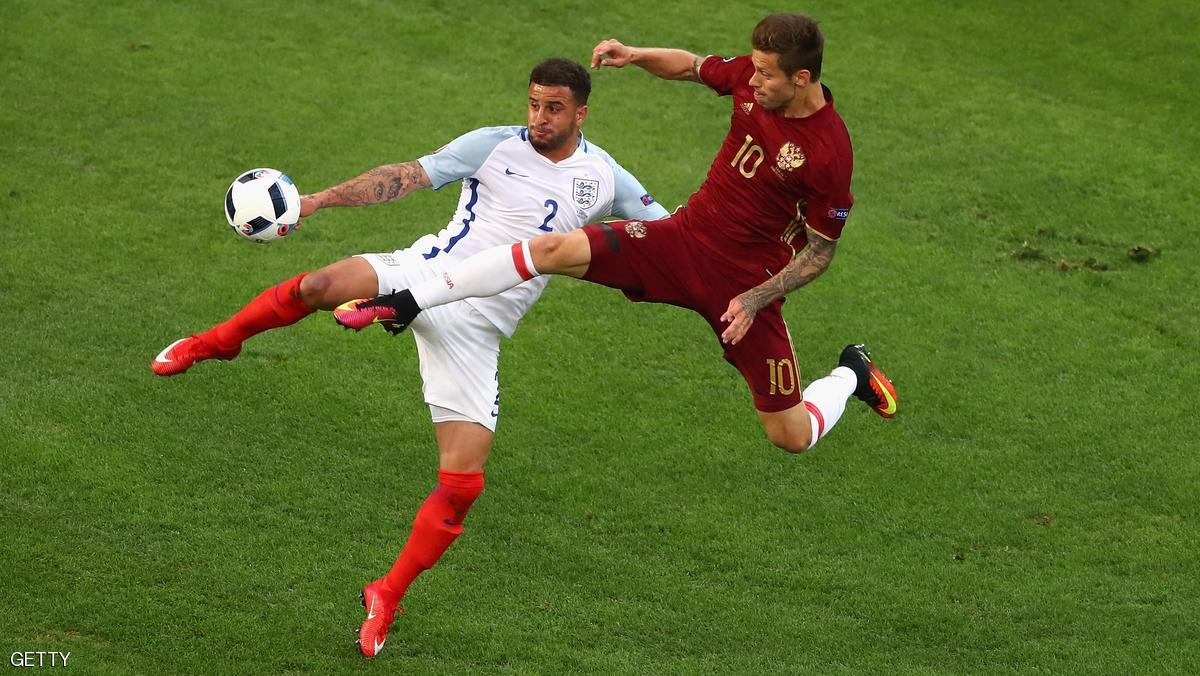 روسيا تخطف التعادل من إنجلترا في الوقت القاتل