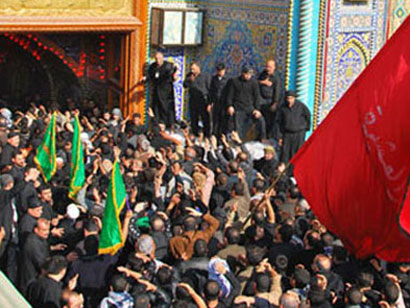 انطلاق المراسيم الختامية لشعائر عاشوراء والمتمثلة بعزاء طويريج المليوني