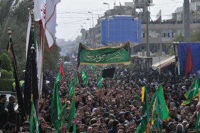 ثلاثة ملايين زائر يشاركون في  مراسيم عزاء (طويريج ) في كربلاء المقدسة (تقرير مصور)