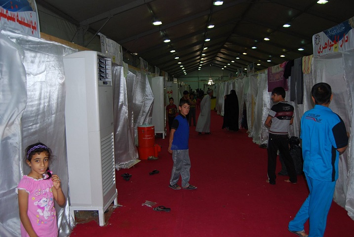 بالصورة :قصص وحكايات مثيرة ترويها آلاف العوائل المهجرة التي لجأت إلى كربلاء المقدسة من الموصل