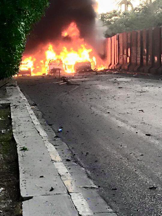 بالصور: أربعة شهداء و21 جريحاً على الأقل بتفجير مفخخة في الكاظمية