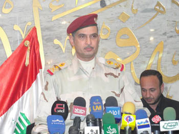 الفريق عثمان الغانمي ابطلنا عدد من الصواريخ والعبوات واستطعنا اخلاء الزوار من كربلاء خلال ثلاث ساعات