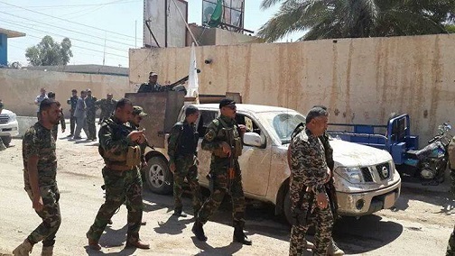 بالصور :نائب محافظ كربلاء يصل ناحية جرف الصخر