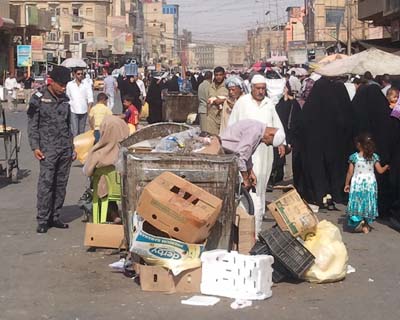 لقطات مصورة لمدخل مدينة كربلاء من جهة محافظة بابل