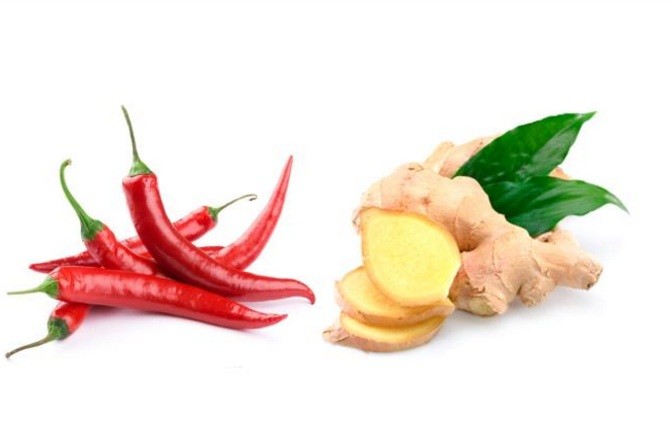 الزنجبيل والفلفل الأحمر يوقفان نمو السرطان!