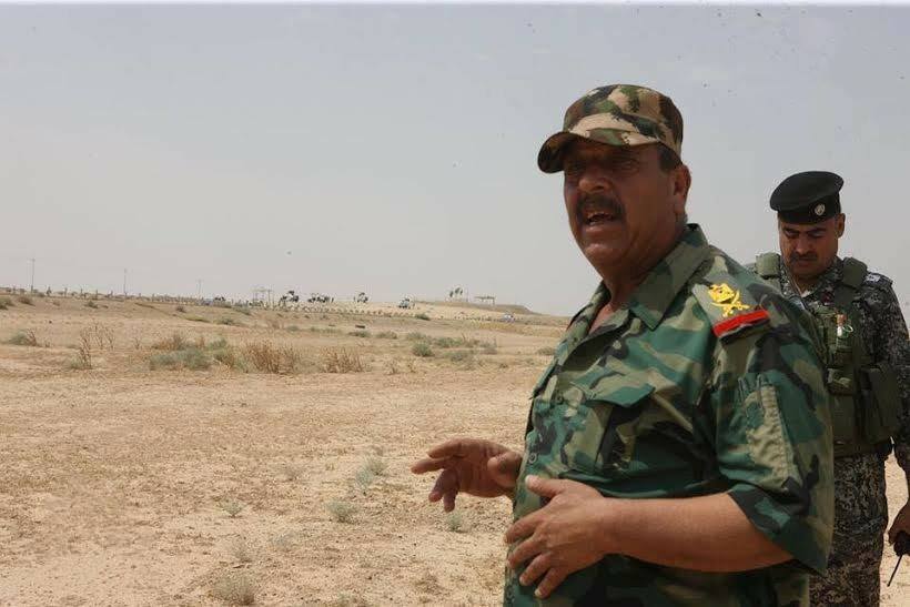 استشهاد قائد شرطة الانبار واصابة مرافقيه بانفجار عبوة في الرمادي