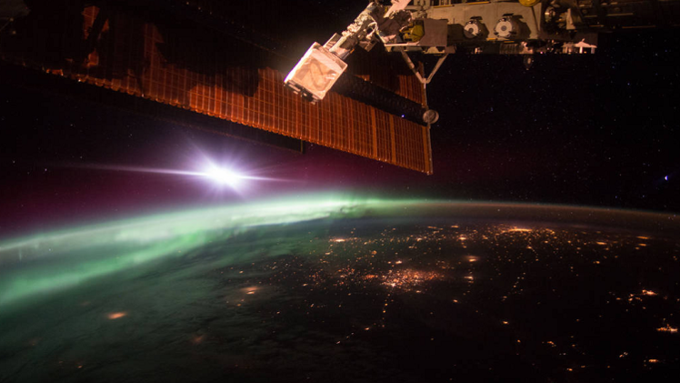 ناسا تنشر صورة رائعة لشروق الشمس من المحطة الفضائية الدولية