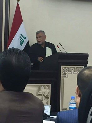 العامري: لا صعوبة في المعارك القادمة وعلى الجيش والشرطة مسك المناطق بعد تحريرها