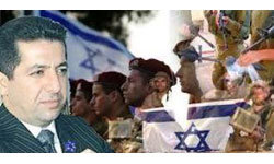 بارزاني يبرم صفقة اسلحة مع اسرائيل