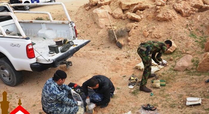 بالصورة :شرطة كربلاء تفكك عبوة ناسفة كانت تستهدف الزائرين