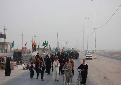 تعطل عمل الدوائر والمدارس في كربلاء بسبب قطوعات الطرق المفاجئة ؟!!