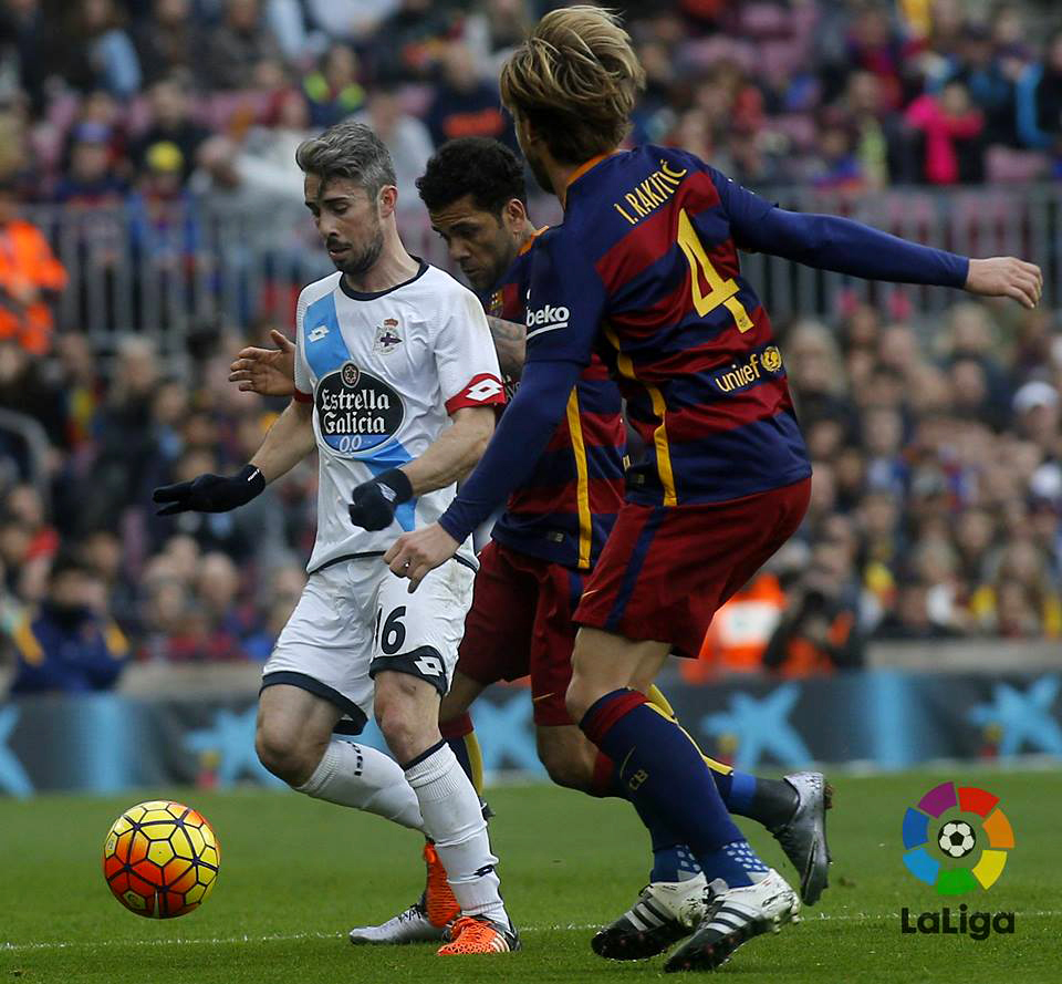 برشلونة يسقط في فخ التعادل امام ديبورتيفو لاكورونيا