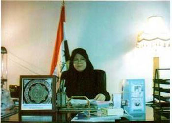 نائبة برلمانية تنتقد دورالاعلام العراقي اثناء المؤتمر السنوي السابع المنقعد في كربلاء