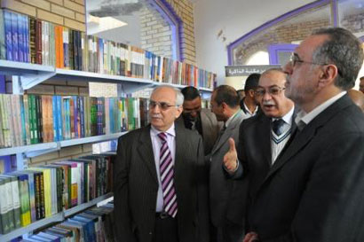افتتاح معرض جامعة الكوفة الثالث للكتاب