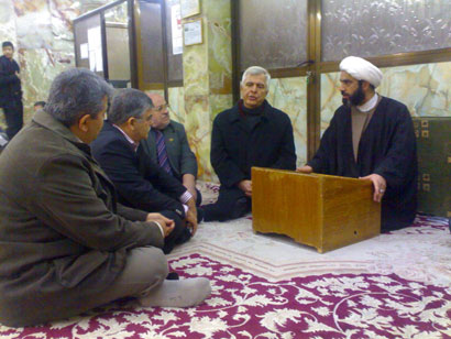 وفد اسلامي تركي يزور مدرسة الامام الحسين بالعتبة الحسينية ويطلع على نشاطاتها