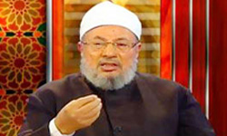 السلطة الفلسطينية تهاجم الشيخ يوسف القرضاوي وتصفه بانه يخدم الاحتلال الاسرائيلي