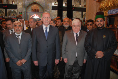 اسامة النجيفي من كربلاء : سنقوم بصياغة شكل علاقة جديدة بين المحافظات والحكومة الاتحادية