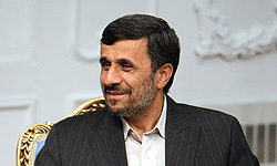 احمدي نجاد خلال استقباله برهم صالح بطهران : تقوية تضامن الفصائل العراقية تعزز أمن العراق