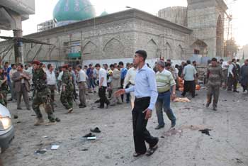 موقع نون ينفرد بنشر اسماء شهداء وجرحى الانفجار الذي حدث بالقرب من المخيم الحسيني في كربلاء المقدسة