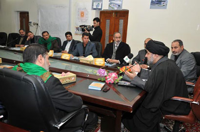 السيد الصافي يلتقي بوسائل الاعلام الاسلامية ويؤكد على اظهار ثقافة الوعي في الممارسات الشعائرية فقهيا وعقائديا
