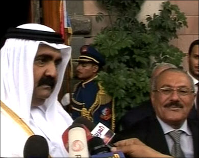 الرئيس اليمني يشكو الجزيرة لأمير قطر: ممارسات الجزيرة لا تخدم سوى الأهداف الصهيونية والجماعات الإرهابية